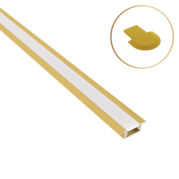 profil led auriu alb Inline Mini XL